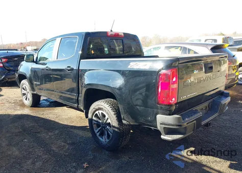 2021 Chevrolet Colorado 4Wd Short Box Z71 from USA, damaged, VIN 1GCGTDEN5M1250660